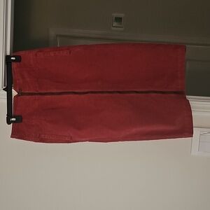 A Beautiful Skirt From free People Crimson Red And Size 30.